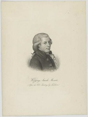 Bildnis des Wolfgang Amade Mozart