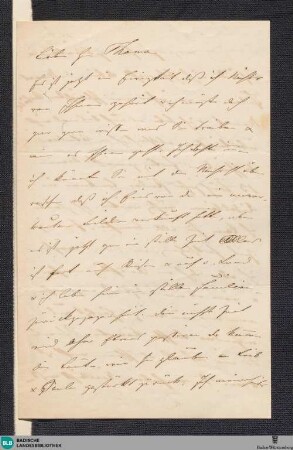 Briefe von Peter Burnitz an Hans Thoma vom 05.08.1875-11.12.1875 - K 3098,14