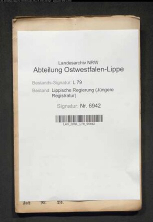 Bestandserhebung und Beschlagnahme (v.a. Holz und Holzprodukte), Gen.