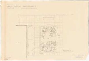 Garten Becht, Bremen: Pflanzplan 1:25