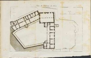 Plan du Château de Blois.