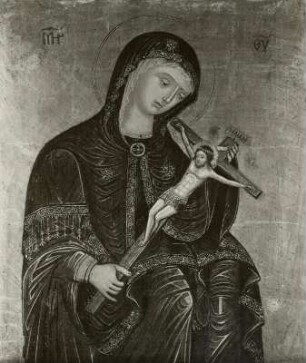 Maria mit dem Kruzifix (sogenannte "Pietà")
