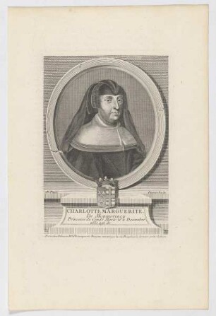 Bildnis der Charlotte Marguerite de Condé
