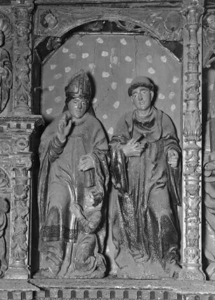 Heiliger Bischof und Mönch