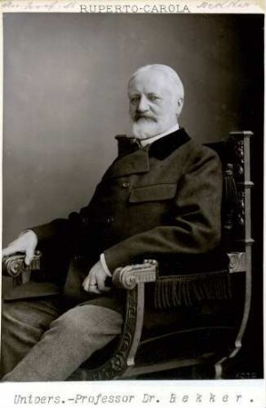 Bekker, Ernst Immanuel