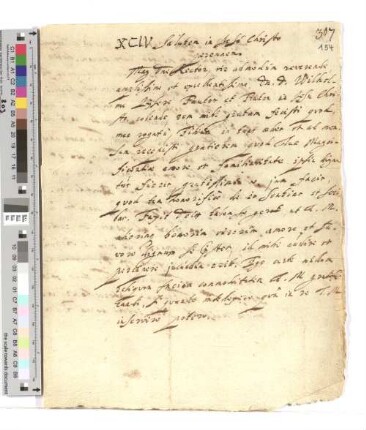 Brief an Wilhelm Lyser
