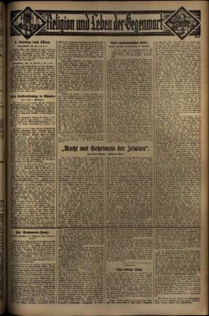 Fünfte Ausgabe vom Sonntag, den 01. Juni 1930.
