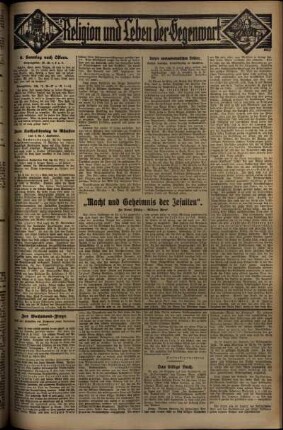 Fünfte Ausgabe vom Sonntag, den 01. Juni 1930.