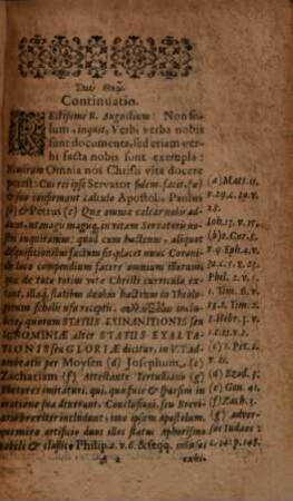 De Statu Christi Exinanitionis Et Exaltationis