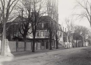 Leipzig-Schönau. Rittergut. Straßenansicht