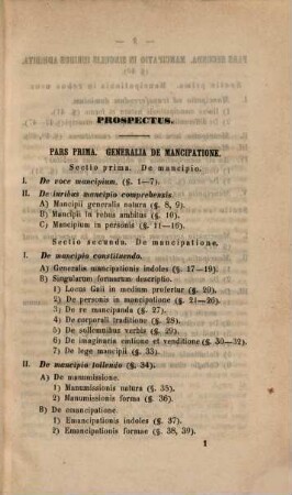 De mancipationis indole et ambitu