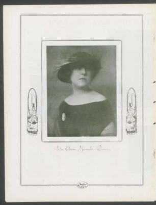 [Fotografía de] Srta. Elisa Bernadá Duran