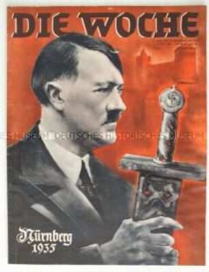 Illustrierte "Die Woche" zum NSDAP-Parteitag in Nürnberg