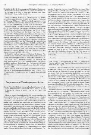 131 [Rezension] Deutsches Archiv für Erforschung des Mittelalters ; 46,1