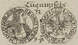 Bildnis des Georgius Wilhelmus von Liegnitz
