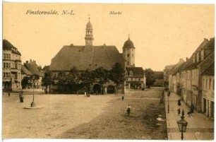 Finsterwalde. Markt