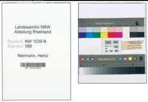 Entnazifizierung Heinz Niermann , geb. 00.00.0000 (Polizist)