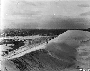 Düne : Dünen nahe der Stadt Michigan City.