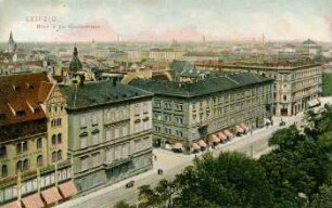Leipzig: Blick in die Goethestraße