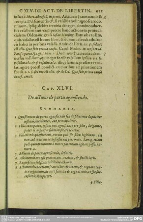 Cap. XLVI. De actione partu agnoscendo