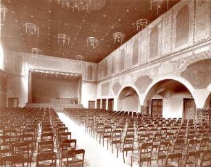 Fischer, Theodor; Stuttgart; Gustav-Siegle-Haus - Innenansicht