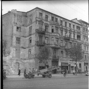 Negativ: Ruine, Yorckstraße 53, 1951