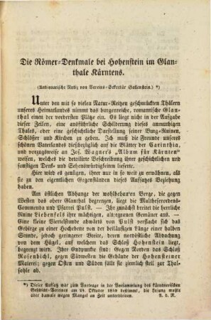 Archiv für vaterländische Geschichte und Topographie. 2, 2. 1850