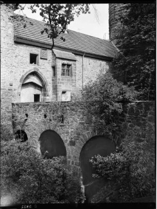 Külsheim Schloss-Burg Külsheim Ansicht Südsteite von Südosten