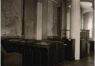 Schutzmaßnahmen im Ethnographischen Saal im Neuen Museum