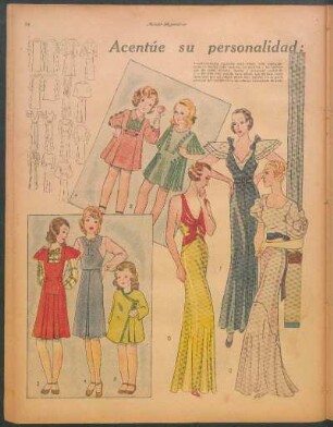 Acentúe su personalidad: La moda lo impone [Dibujos]