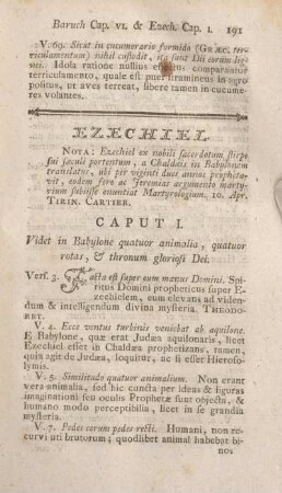 Ezechiel. Caput I - [Caput XLVIII.]