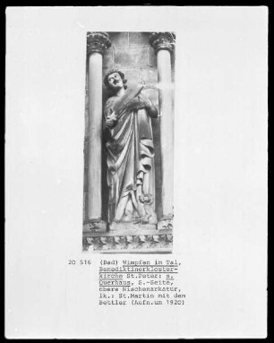 Sankt Martin mit dem Bettler