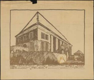 o. O., Wettbewerb um das Wohnhaus eines bedeutenden Malers, Motto "Feuer"