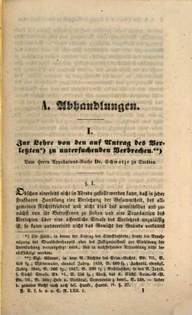 Hitzig's Annalen der deutschen und ausländischen Criminal-Rechtspflege, 32 = 62. 1853