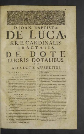Discursus Primus. - X.