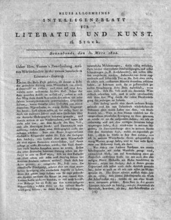 1804-03-31 : 15. Stück