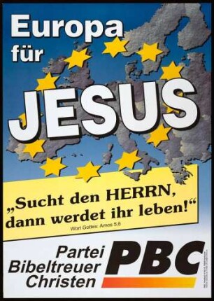 PBC, Europawahl 2004