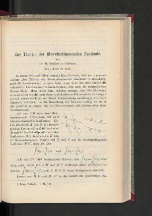 Zur Theorie der übereinstimmenden Zustände.