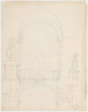 Thiersch, Friedrich von; München; Justizpalast - Treppenhaus (Teilansicht)