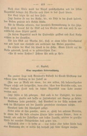 41. Kapitel. Eine ungeahnte Ueberraschung.
