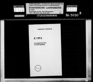 Gemeinderechtsverhältnisse in Oberbalzheim, Oberkirchberg, Orsenhausen, Rot, Schnürpflingen mit Ammerstetten, Schönebürg und Sinningen