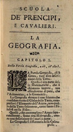 Scuola de'prencipi e de'cavalieri