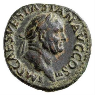 Münze, As, 71 n. Chr.