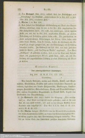 Siebentes Kapitel. Von gemeingefährlichen Handlungen