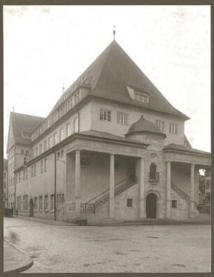 Fischer, Theodor; Stuttgart; Gustav-Siegle-Haus - Ansicht
