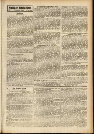 Zweite Ausgabe vom Dienstag, den 09. Dezember 1913.