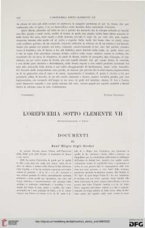1: L' Oreficeria sotto Clemente VII, [4]