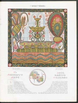 El antiguo arte decorativo mejicano