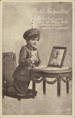 Bubi's Feldpostbrief - Eh' der Brief [...]