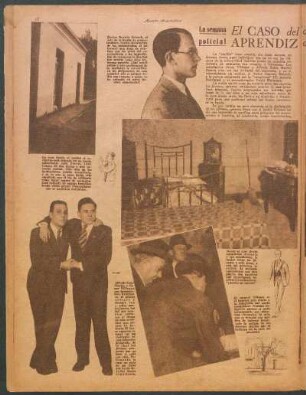 El caso del doctor Estroch, policial aprendiz de Maffioso [Fotografías] : La semana policial